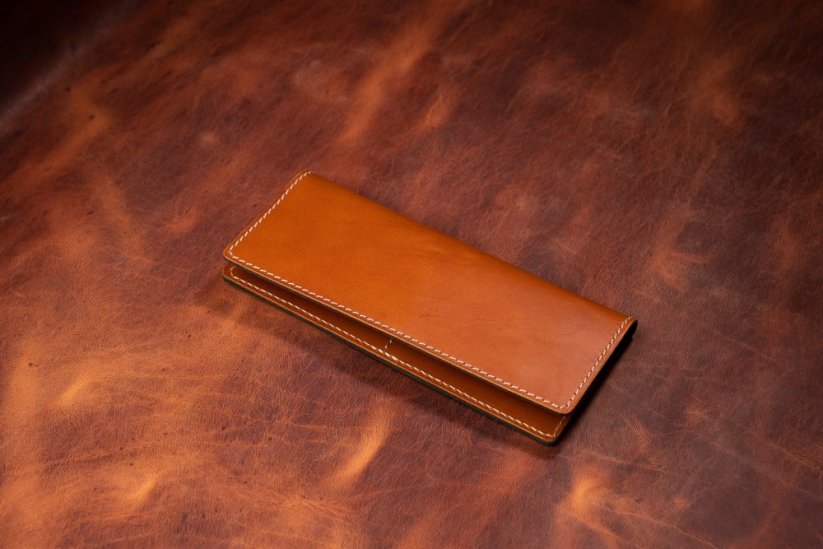 Dlouhá kožená peněženka