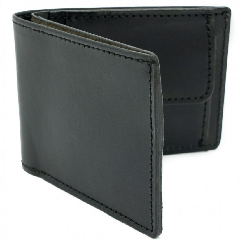 Kožená peňaženka Klasik černá